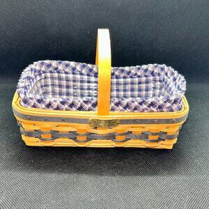 Longaberger Collector’s Club Miniature Gathering Basket